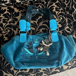 Vintage Teal/Blue Juicy couture Bag